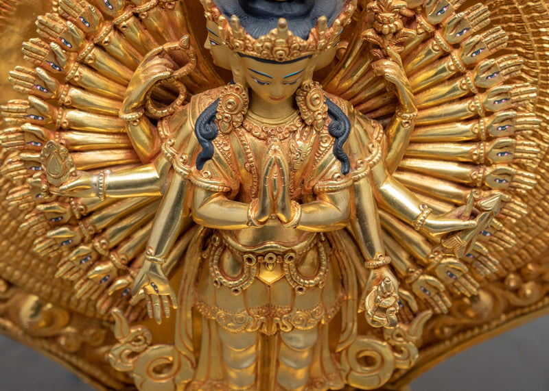 1000 Arm Chenrezig | Buddha Of Compassion | Bodhisattva Statue
