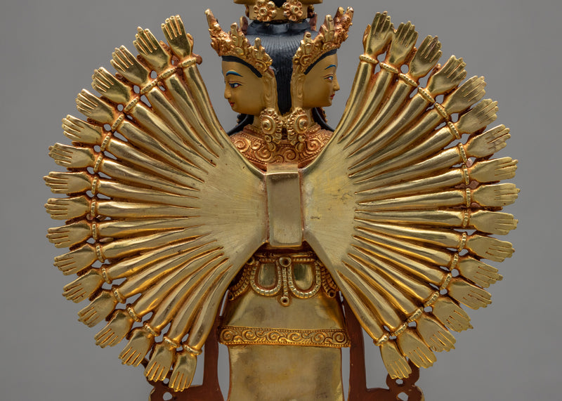1000 Arm Chenrezig | Buddha Of Compassion | Bodhisattva Statue