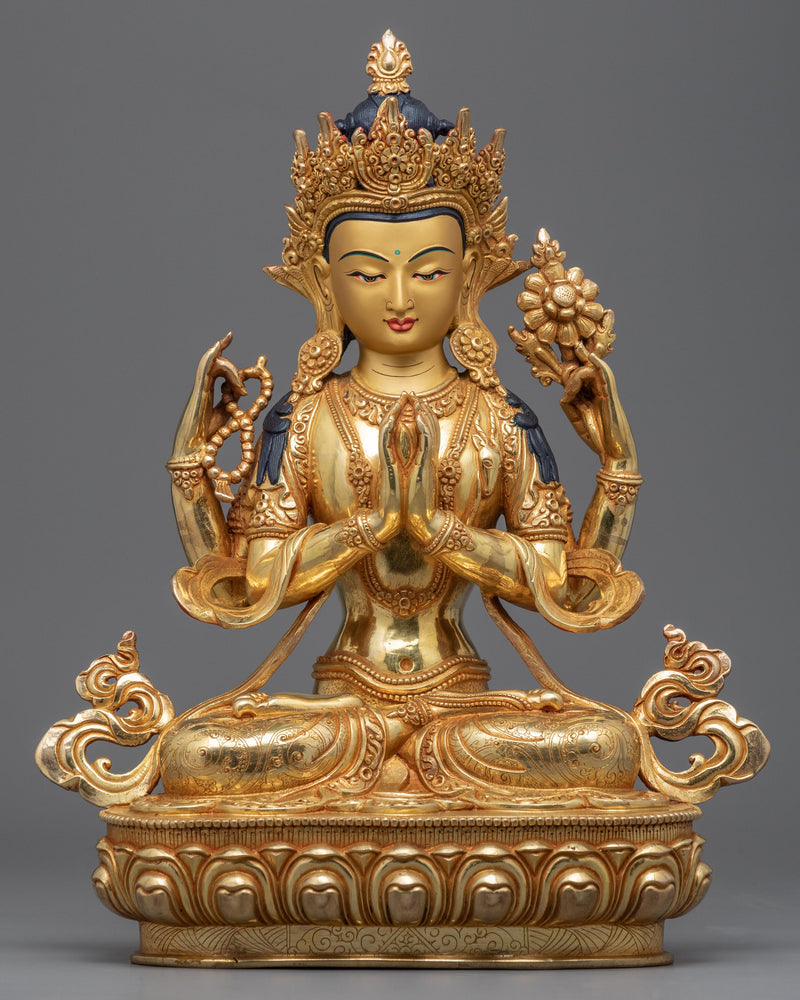4 arm chenrezig practice 