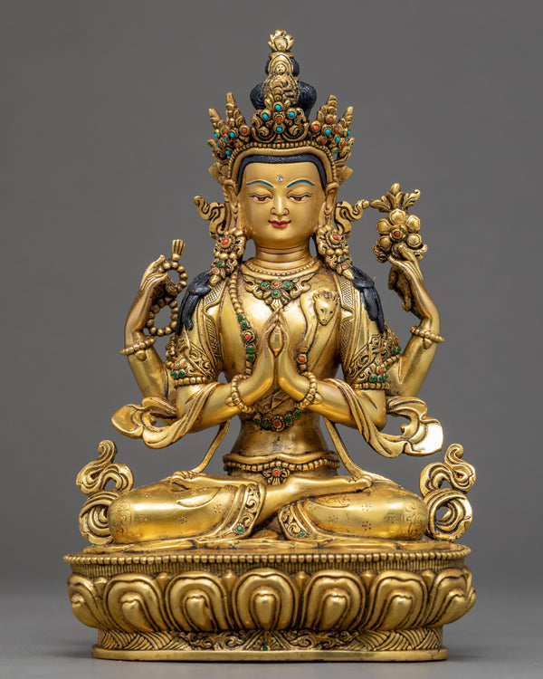 Avalokiteshvara Chenrezig Statue