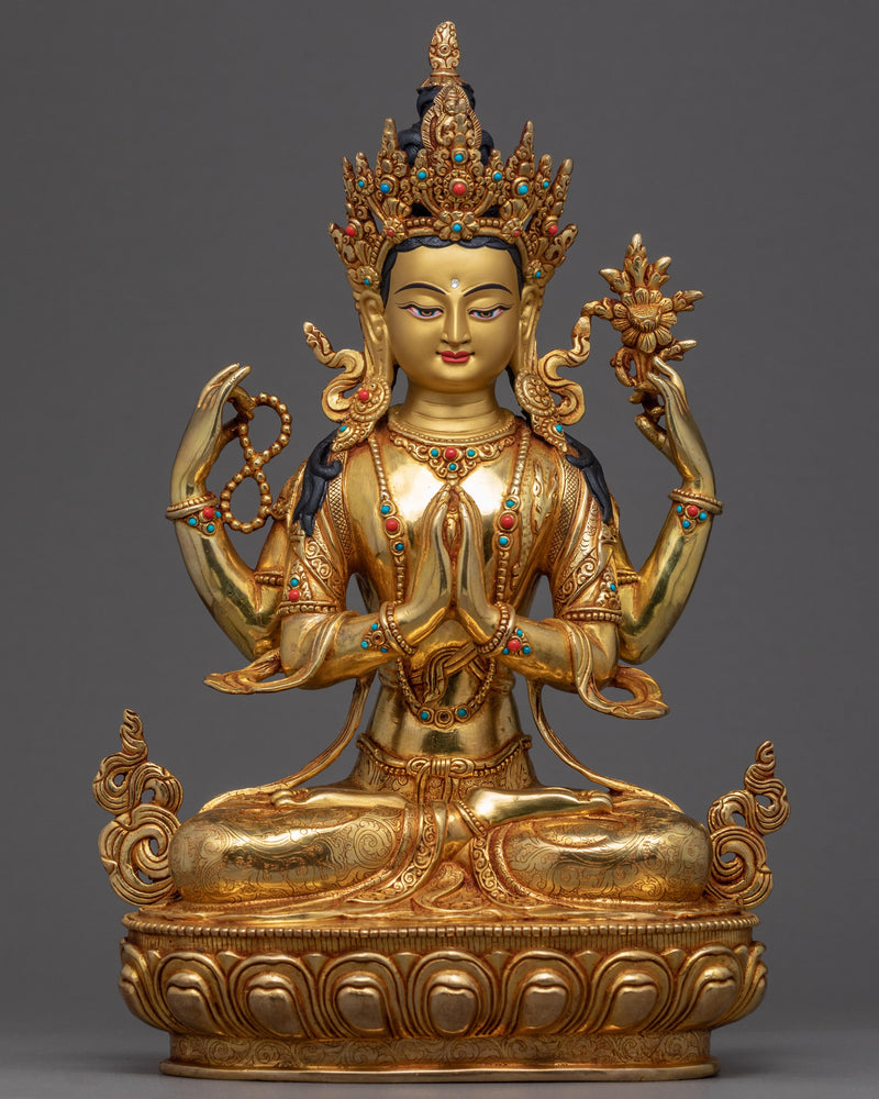 The Bodhisattva Avalokiteshvara Sculpture