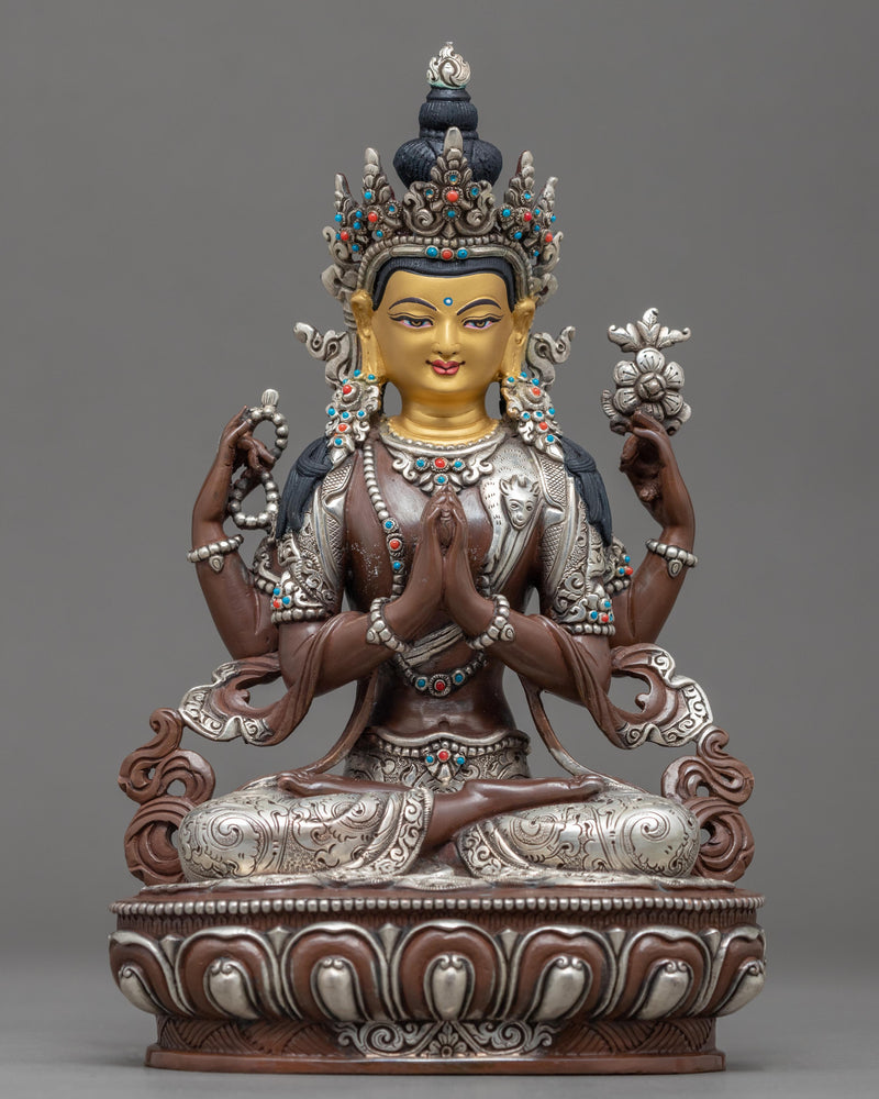 Chenrezig Buddhist Sculpture 