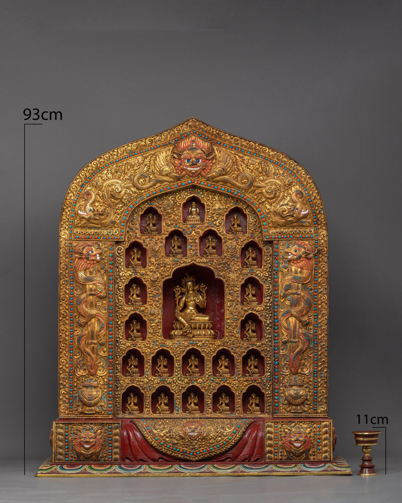 21 Forms of Tara | Traditionally Hand Carved Set of Taras