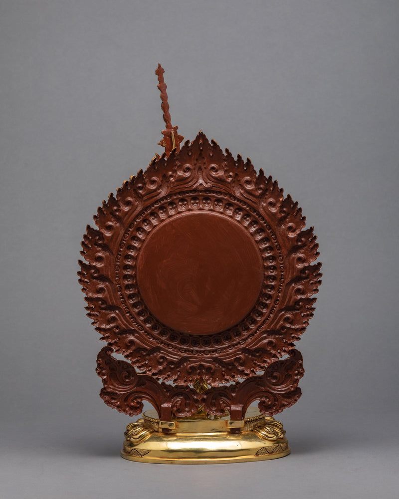 Dorje Phagmo Statue | Plated With Gold Statue | Tibetan Art