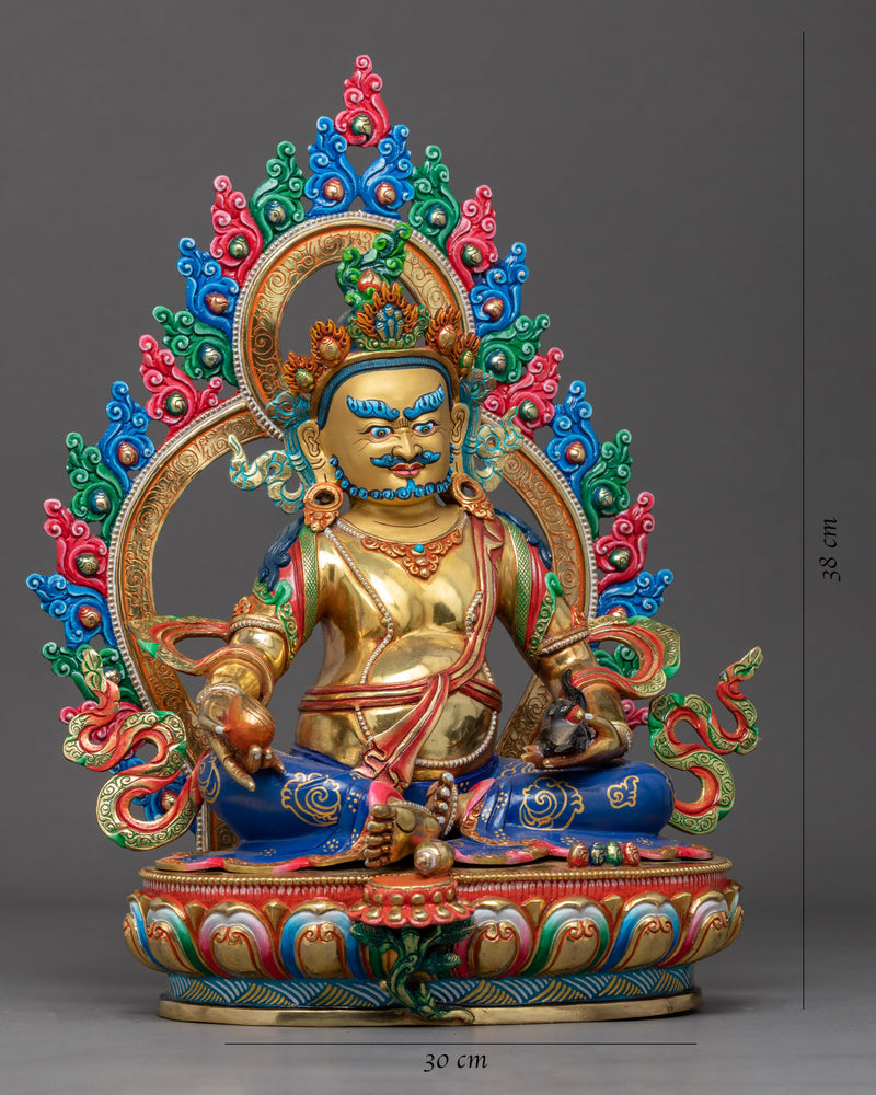 Jambhala Statue | Traditionally Crafted Buddhist Art