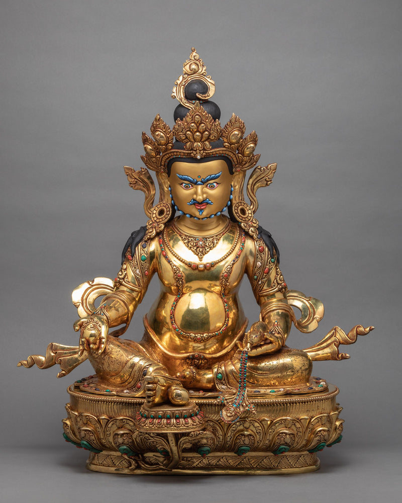 Dzambhala Statue ,Buddhist Wealth Deity, Jambala Sculpture
