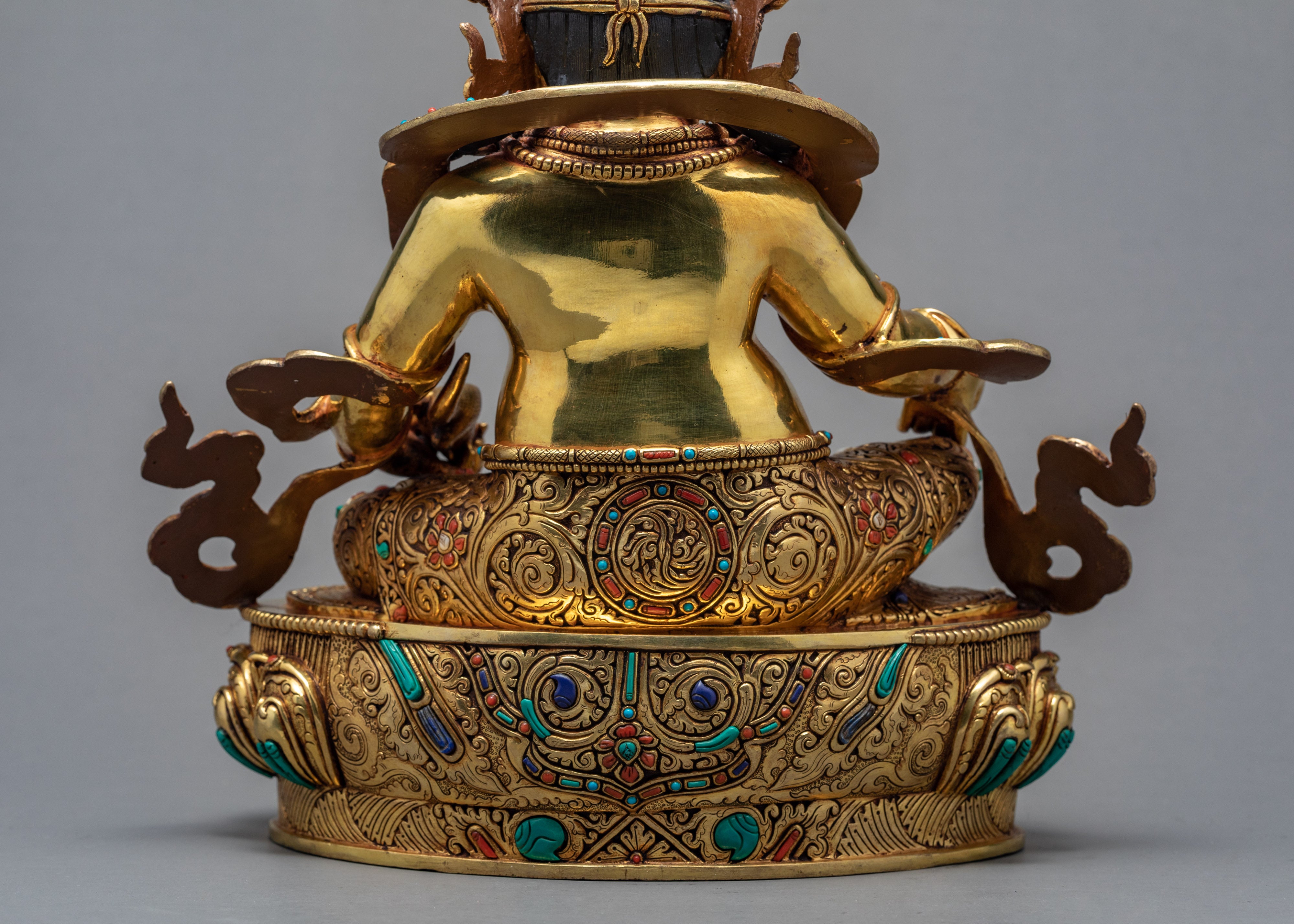 Dzambhala Statue | Wealth Deity | Tibetan Buddhist Sculpture