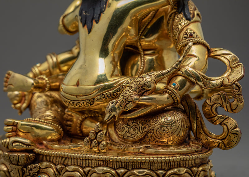 Dzambhala Jambhala Statue | Wealth Deity With Consort