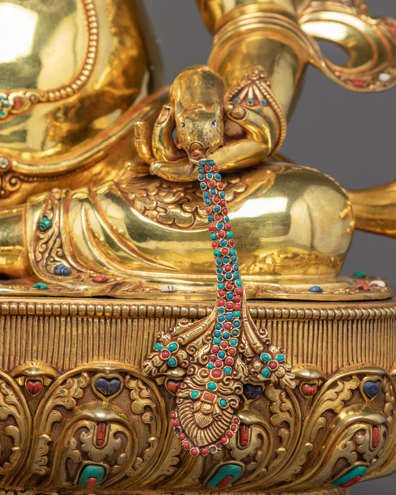 Large Dzambhala Statue | Buddhist Wealth Deity
