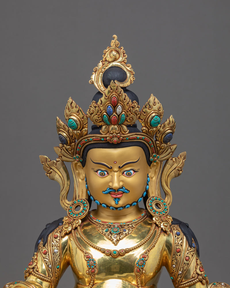 Large Dzambhala Statue | Buddhist Wealth Deity
