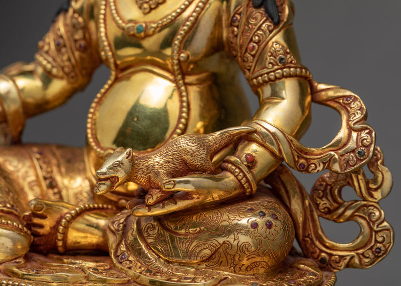 Yellow Jambhala Statue | The Wealth Deity