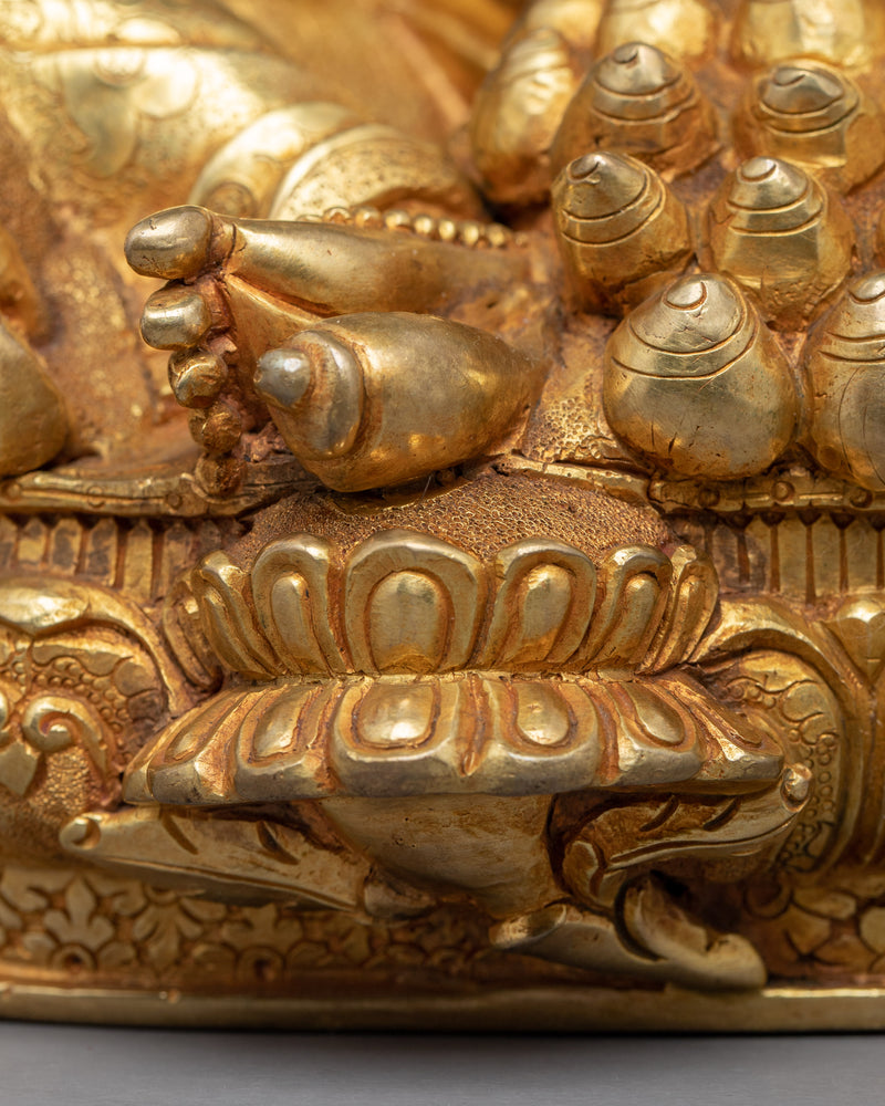 Wealth Deity Dzambhala Sculpture | Traditional Himalayan Art