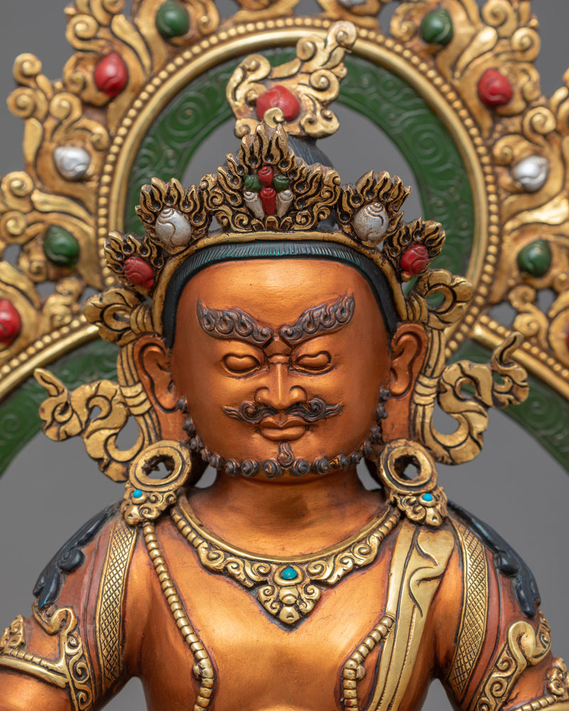 Jambhala or Dzambhala Statue | Buddhist Wealth Deity