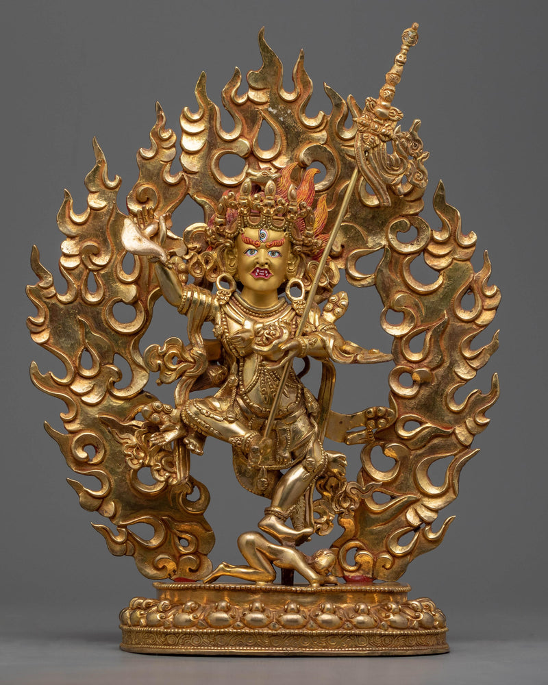 dorje phagmo rinpoche gold gilded statue
