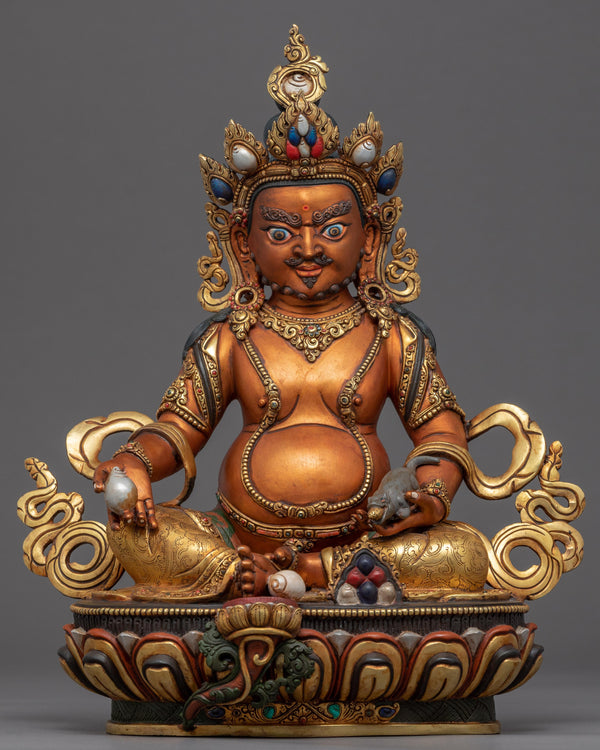 Wealth Deity Dzambhala Sculpture 