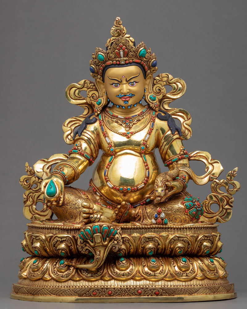 Dzambhala Meditational Statue