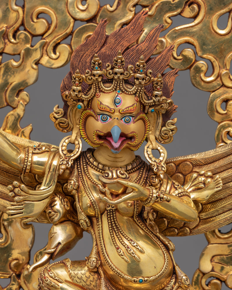 Garuda (Garula) Statue | Eagle like Buddhist Bird | Buddhist Sculpture