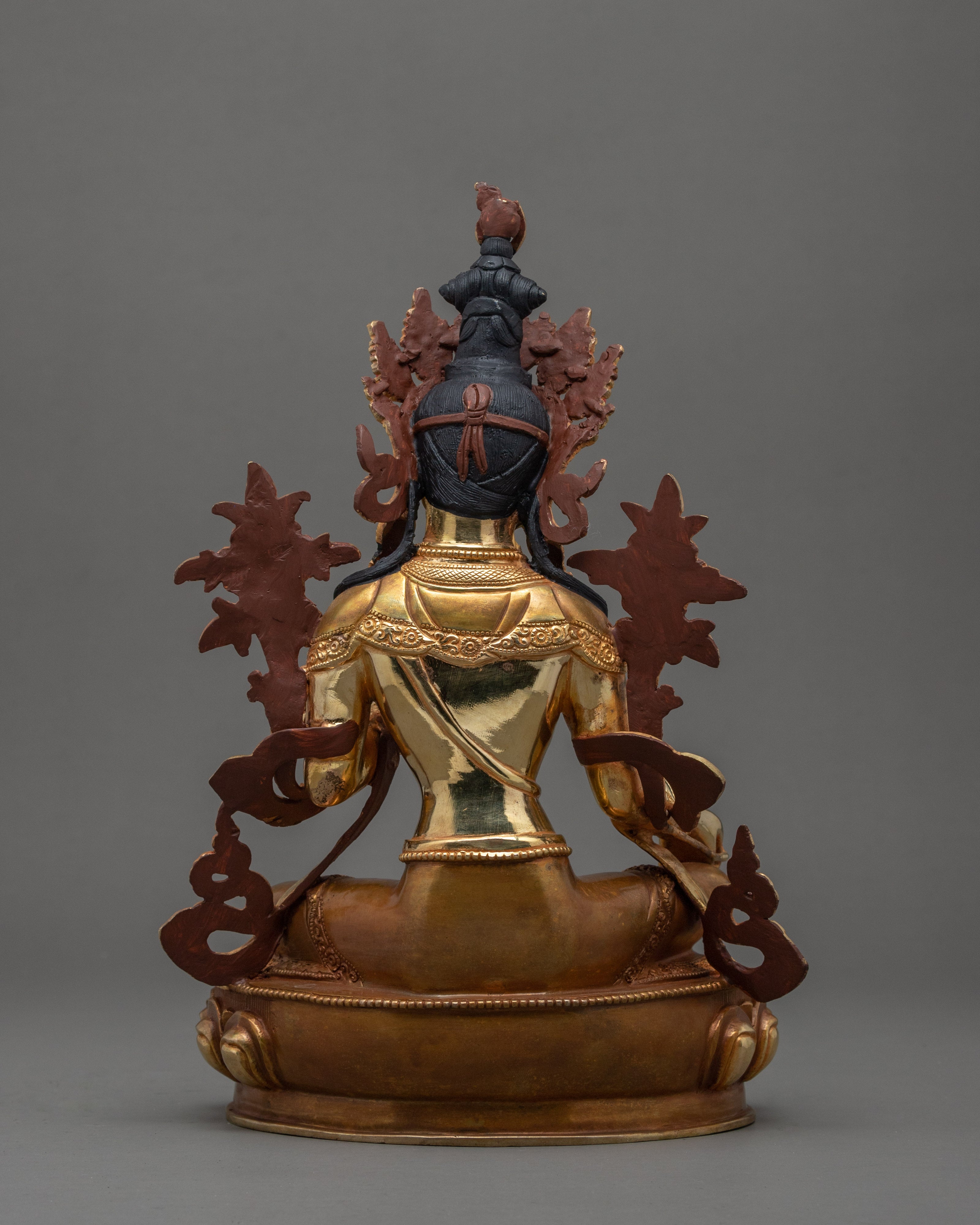 Green Tara Buddhist Statue | Himalayan Art of Compassionate Deity