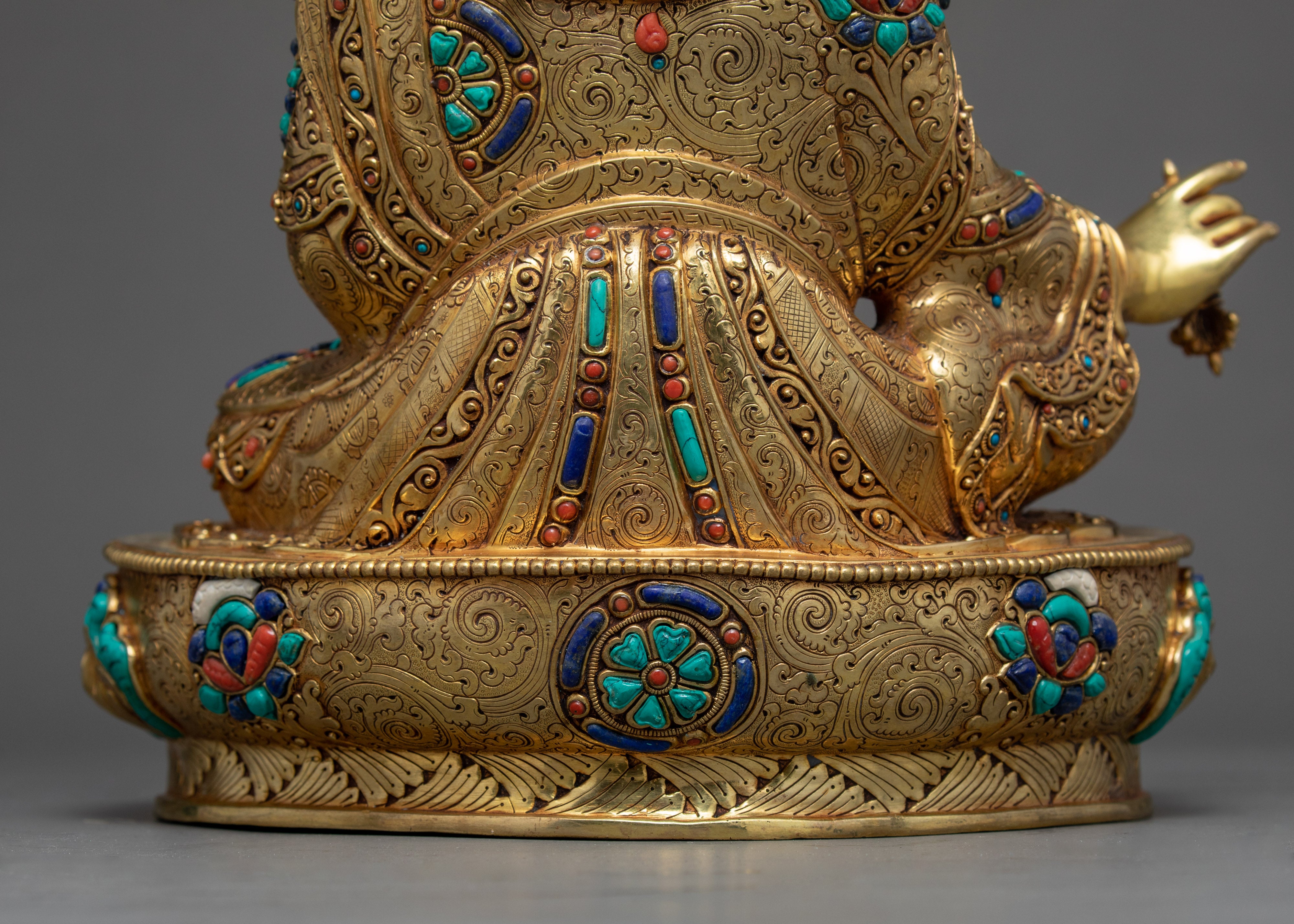 Rinpoche Guru Sculpture | Hand-Carved Buddhist Deity