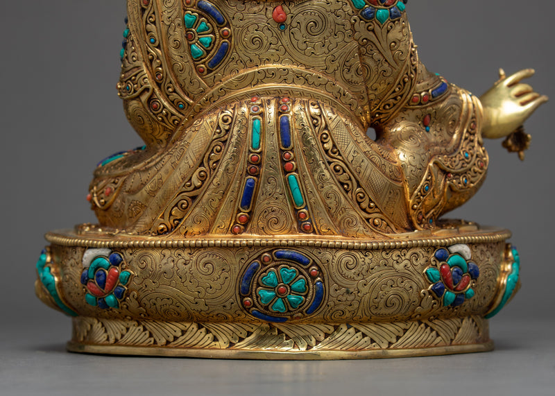 Rinpoche Guru Sculpture | Hand-Carved Buddhist Deity