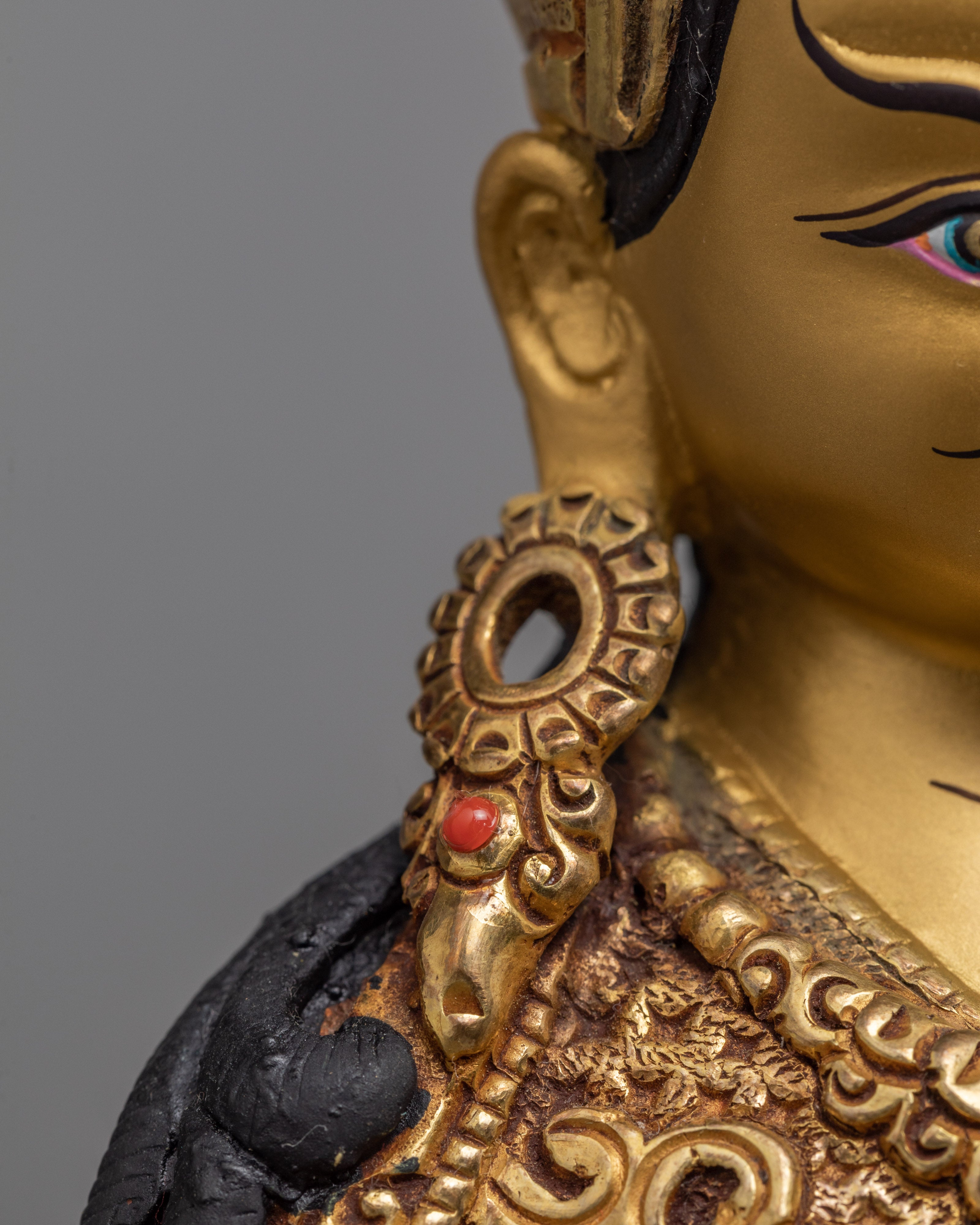 Guru Rinpoche Statue | Traditionally Made Tibetan Rinpoche Statue
