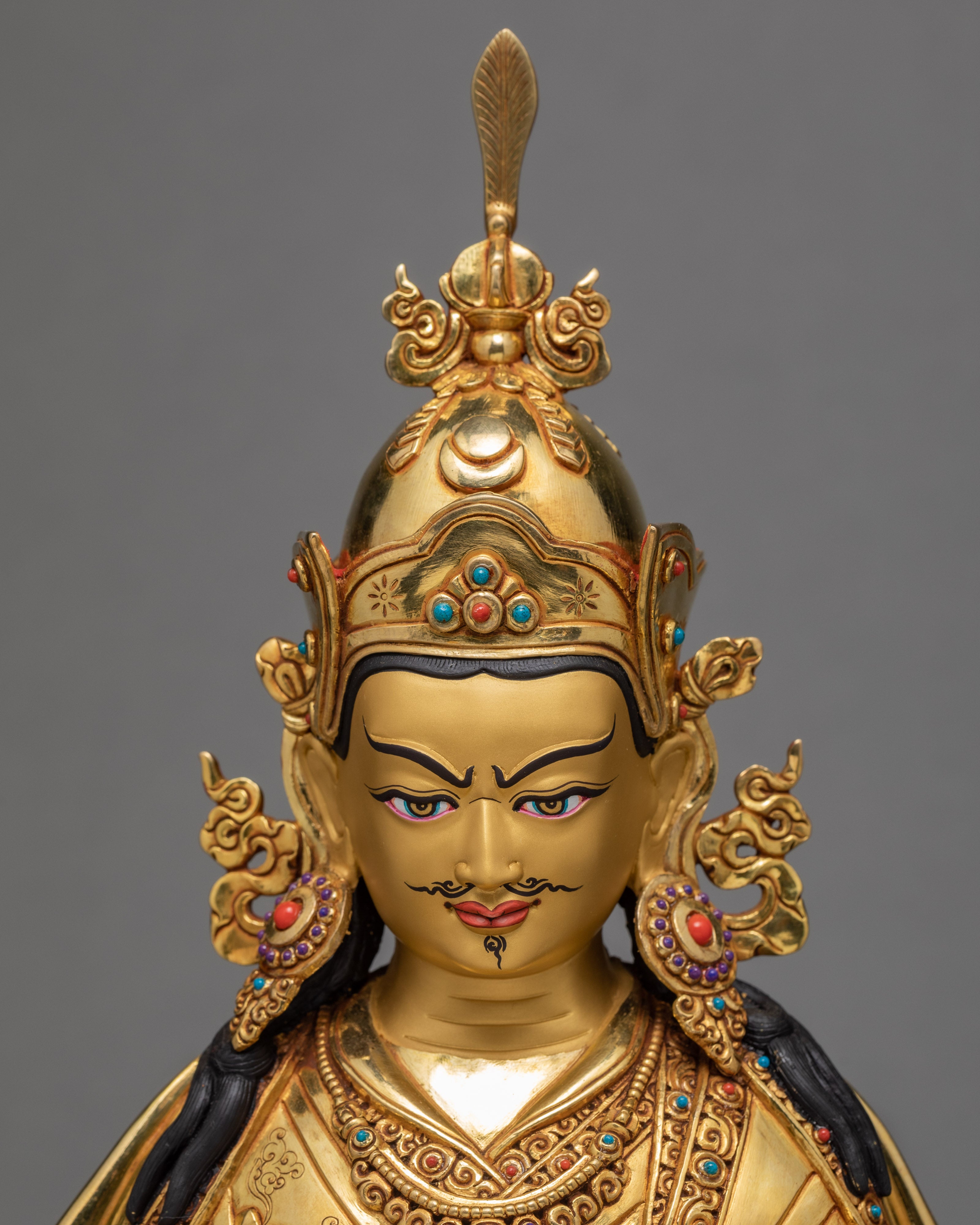Guru Rinpoche Statue | The Lotus Born Guru Padmasambhava | Buddhist Master