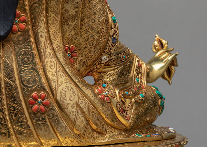 Guru Rinpoche Statue | Traditional Buddhist Sculpture | Padmasambhava Statue