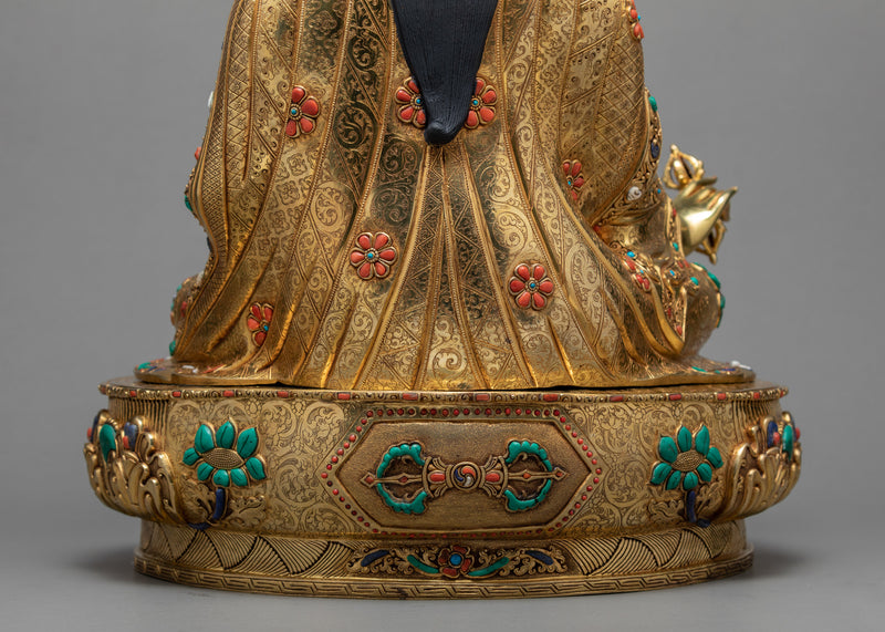 Guru Rinpoche Statue | Traditional Buddhist Sculpture | Padmasambhava Statue
