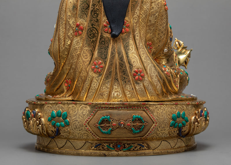 Guru Rinpoche Statue | Traditional Buddhist Sculpture | Padmasambhava Statue