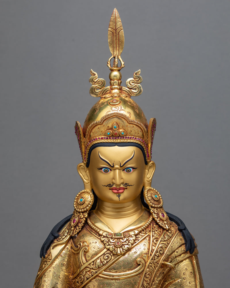 Buddha Padmasambhava |  Buddhist Artwork Statue | The Lotus Born Master