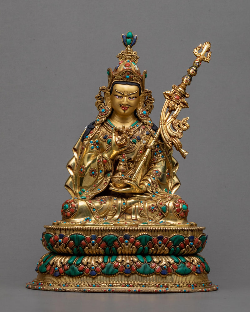 Guru Rinpoche Art, The Lotus-Born Master Statue