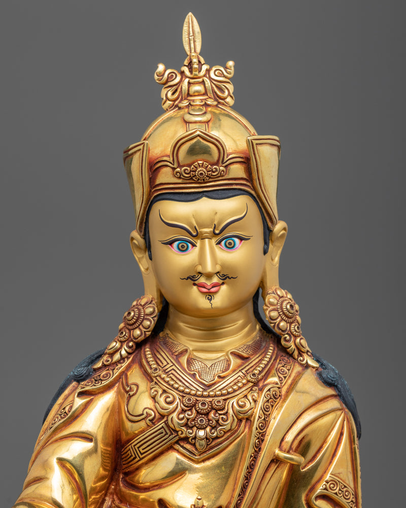 Statue For Guru Rinpoche Morning Prayer | Himalayan Artwork