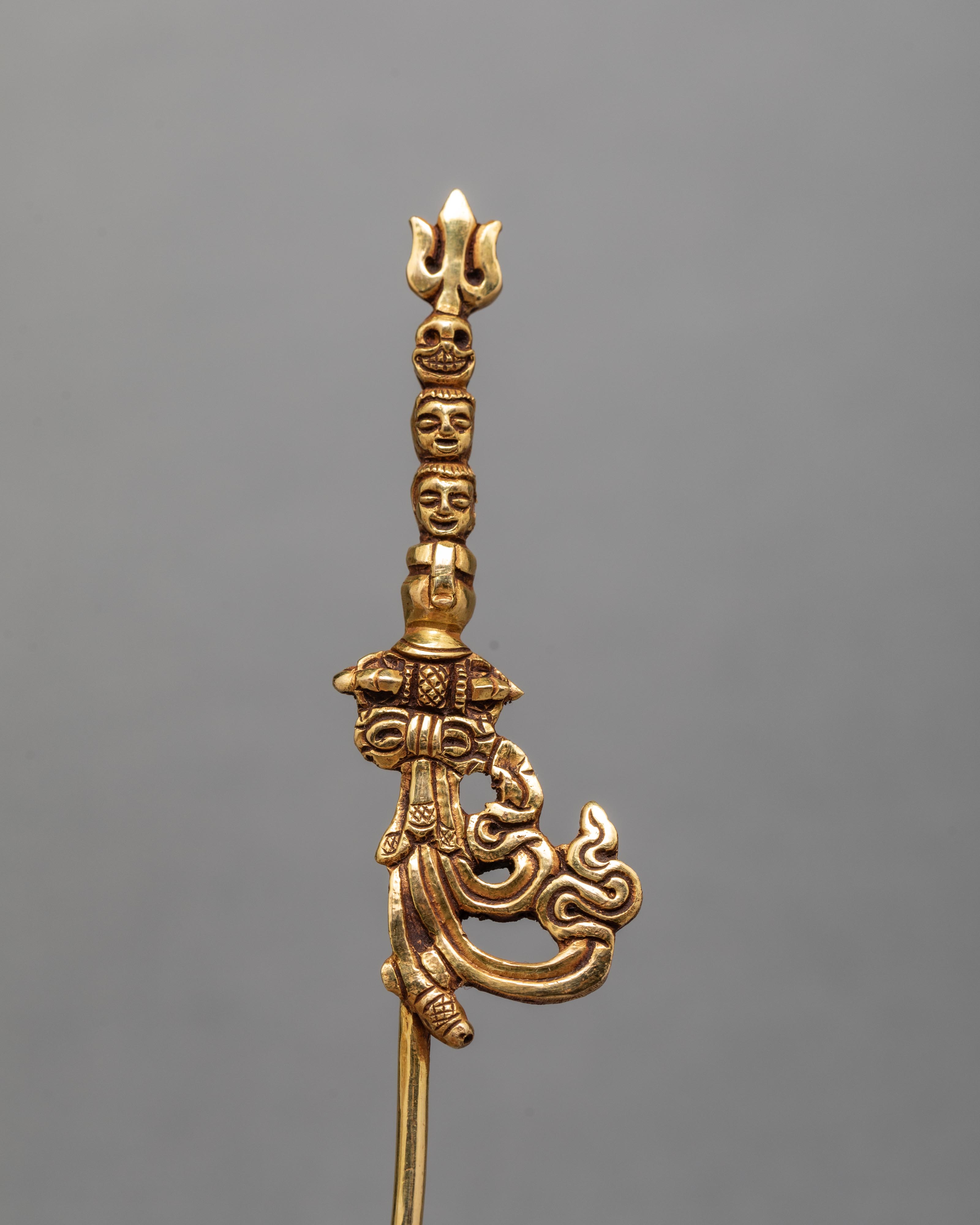 Guru Rinpoche | Gold Plated Padmasambhava Statue