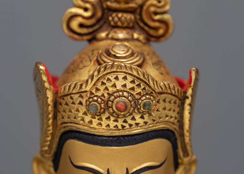 Padmasambhava Statue | 24k Gold Glided | Himalayan Art