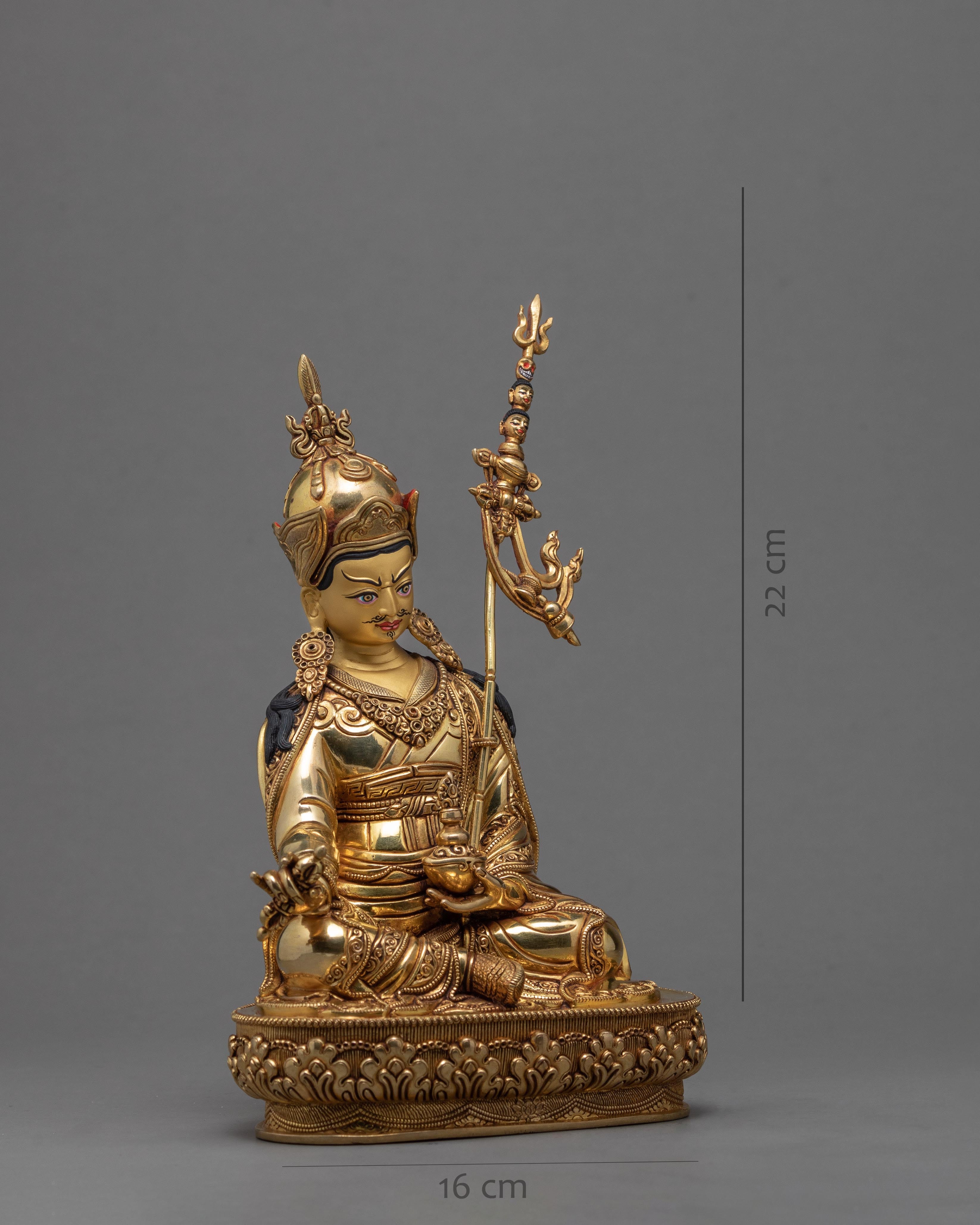 Guru Rinpoche Statue | Tibetan Buddhist Master | The Lotus Born