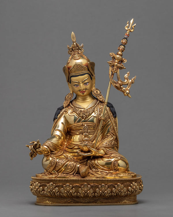 Tibetan Buddhist Master, Guru Rinpoche Statue, The Lotus-Born