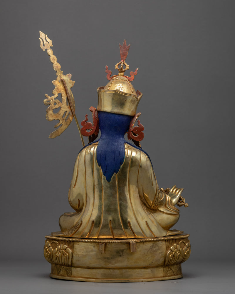 Lotus Born Padmasambhava Sculpture | Traditional Himalayan Art