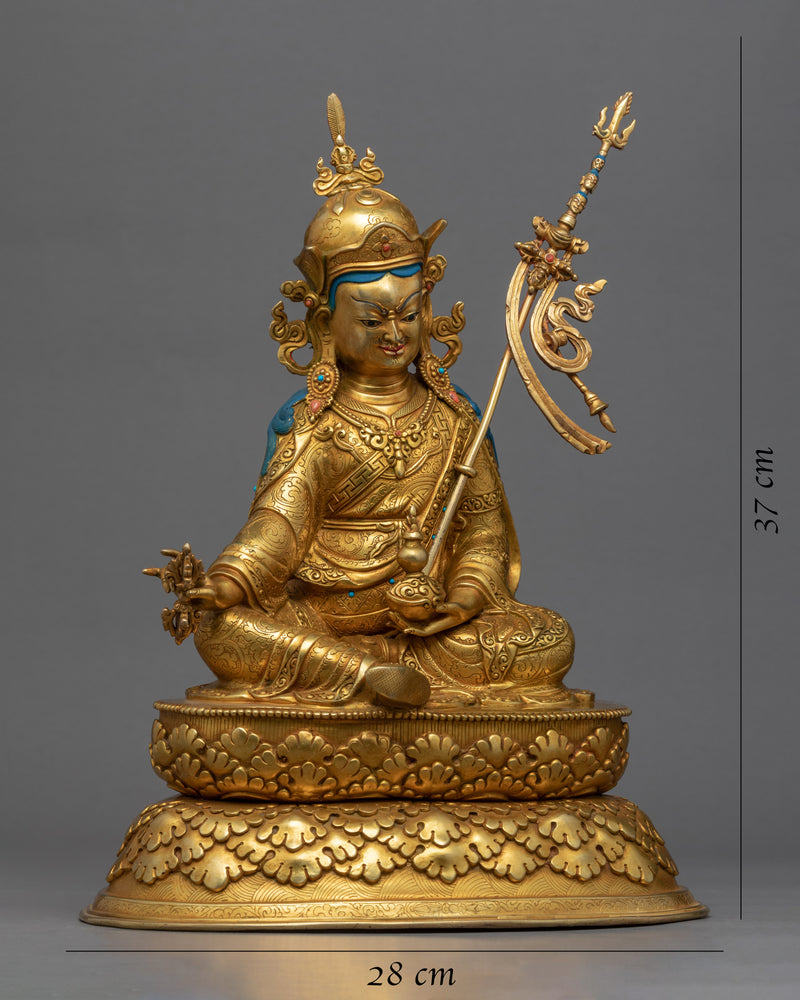 Bodhisattva Padmasambhava Sculpture | Buddhist Guru Rinpoche Art