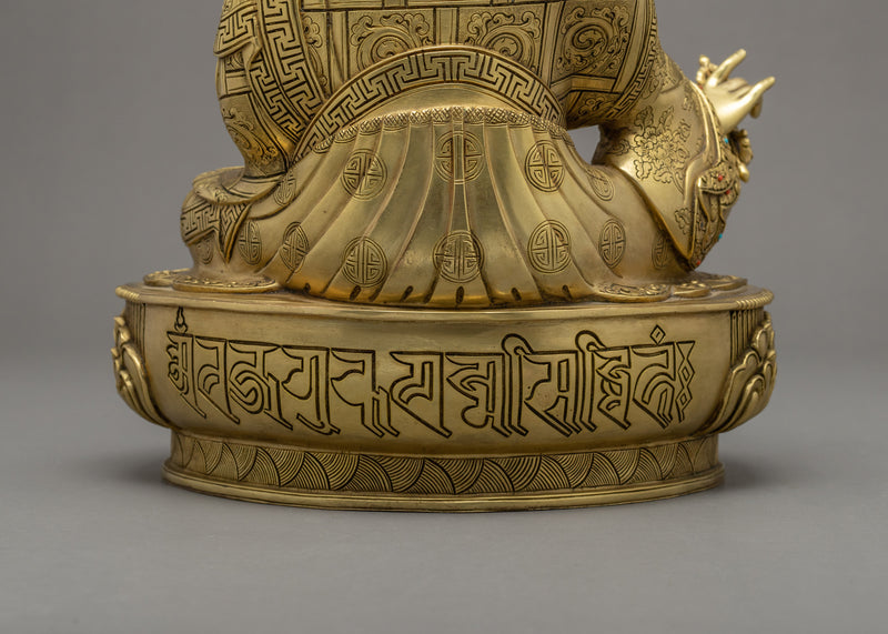Guru Padmasambhava Statue | Traditional Himalayan Art of Nepal