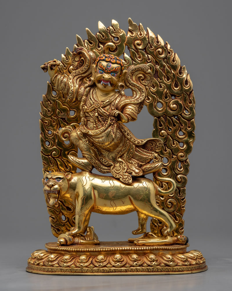 Guru Sangey 8 Manifestation Guru Set Statue | Gold-Plated Himalayan Art
