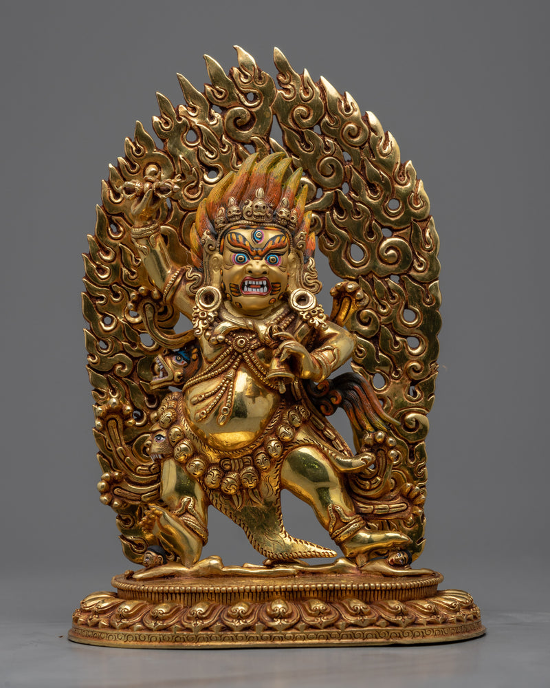 Guru Sangey 8 Manifestation Guru Set Statue | Gold-Plated Himalayan Art