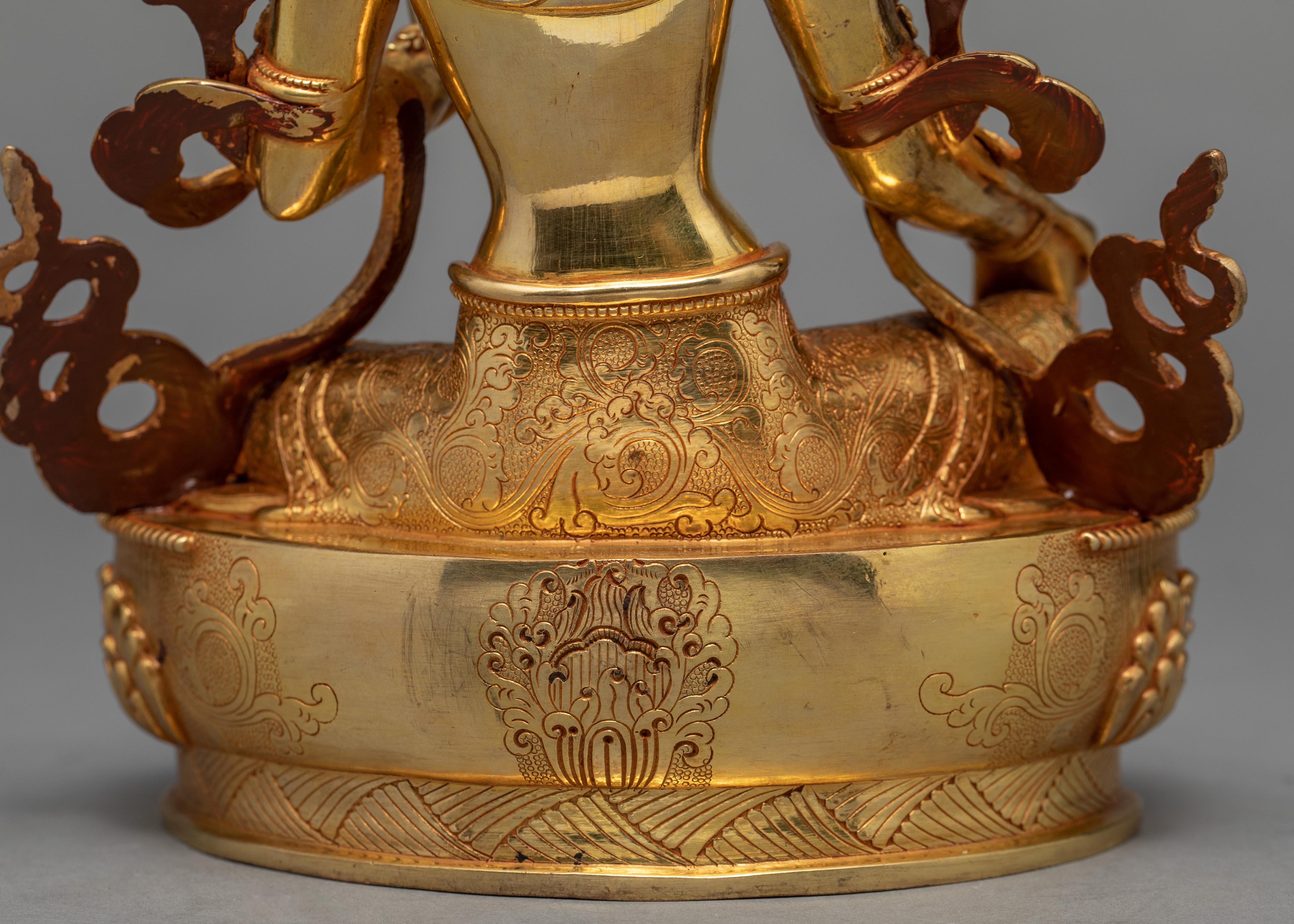 Green Tara Statue | Tibetan Buddhist Deity | Small Beautiful Tara