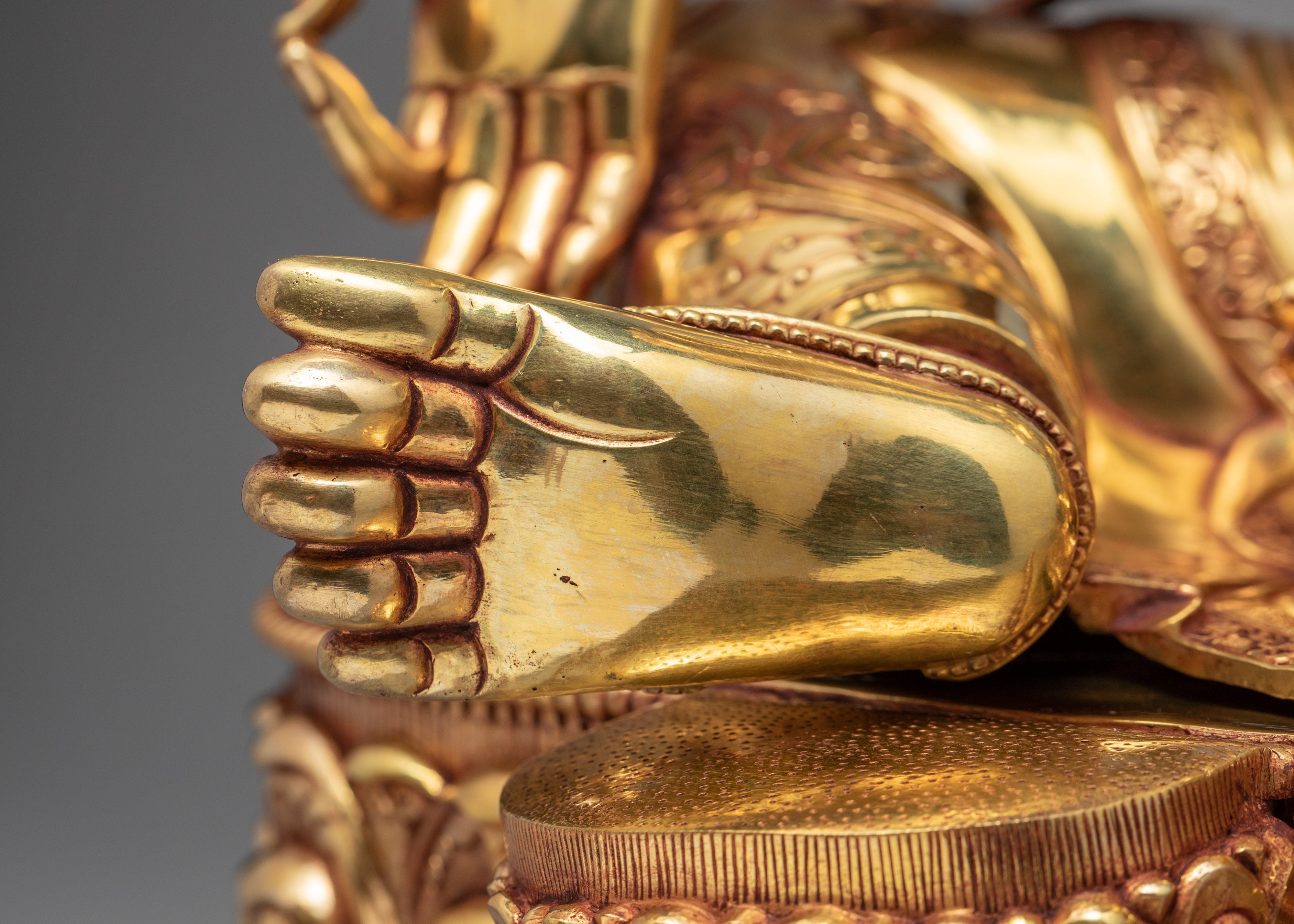 Tibetan Green Tara Statue | Himalayan Sculpture Art