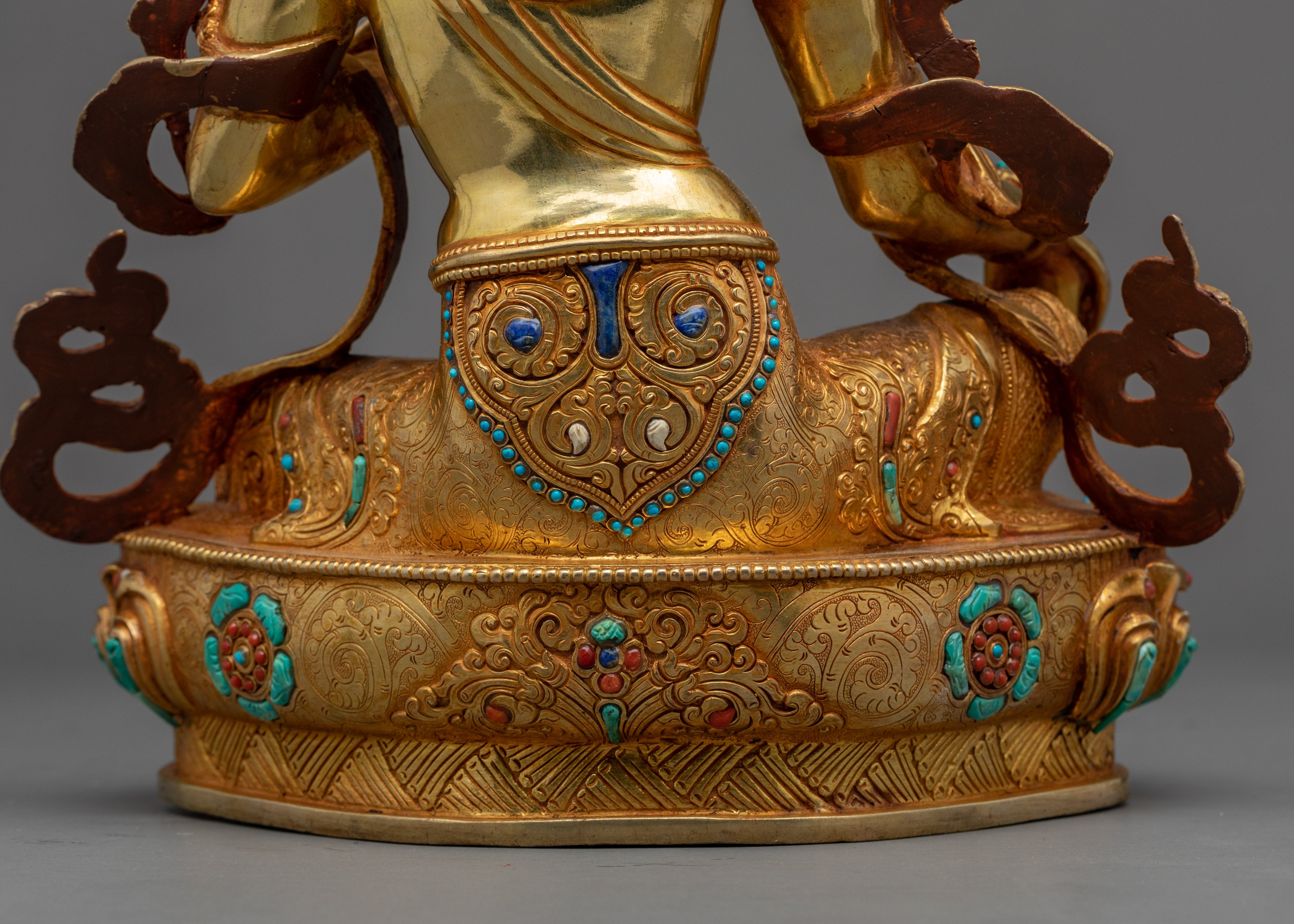 Tibetan Sgrol-ljang Statue | Self Born female Buddha