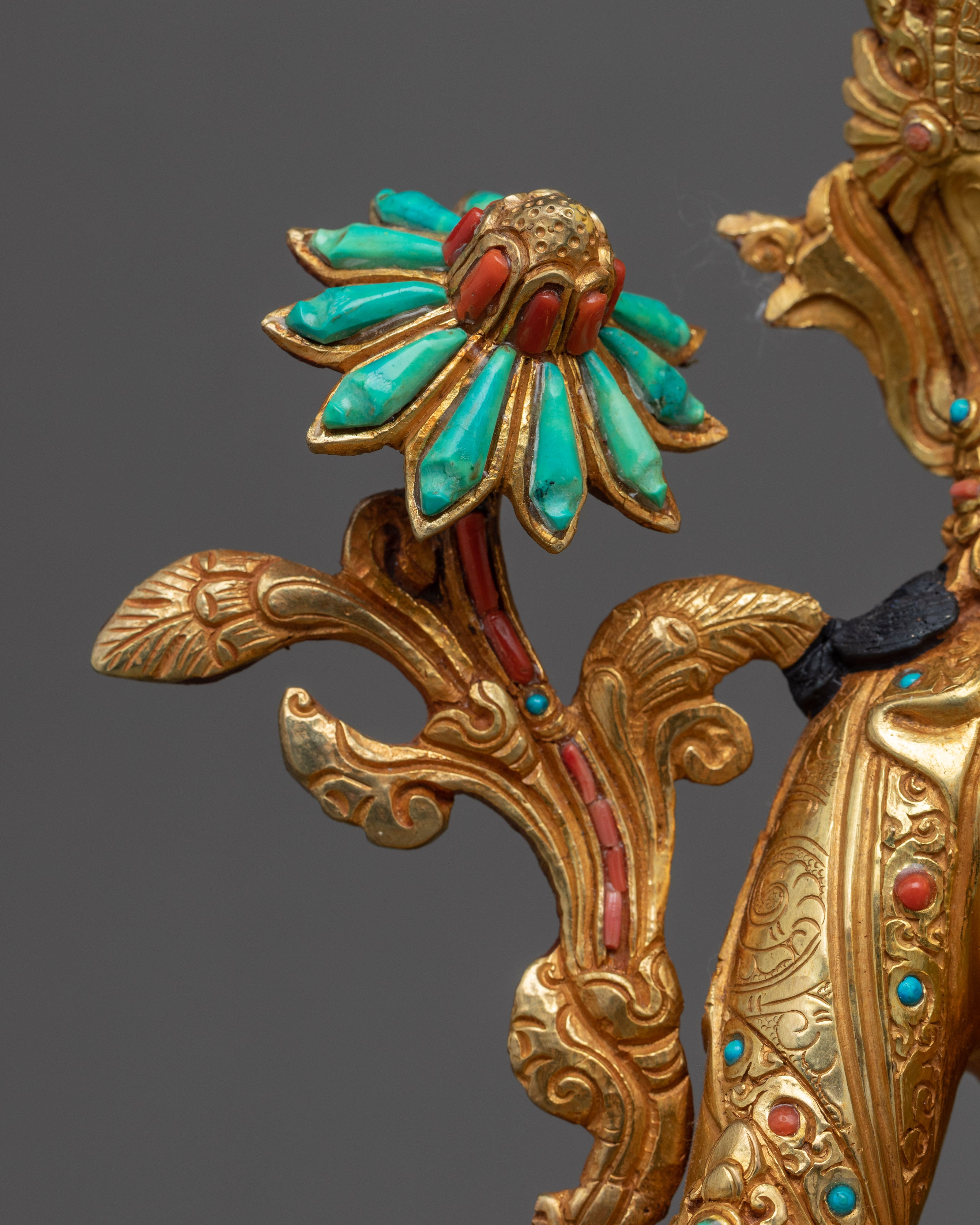 Tibetan Sgrol-ljang Statue | Self Born female Buddha