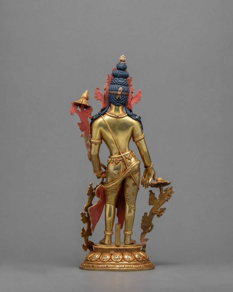 Padmapani Statue |  Tibetan Standing Avalokiteshvara Sculpture