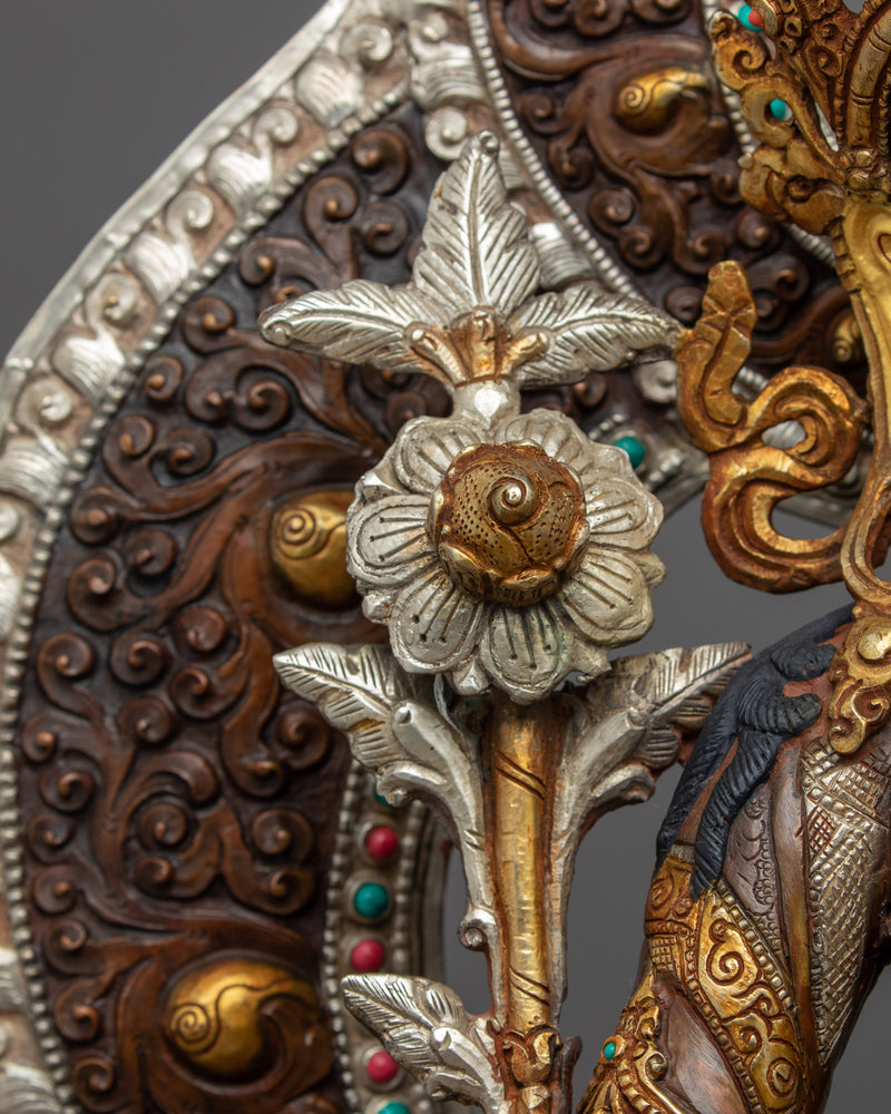 Bodhisattvas Sculpture Set Nepal | Traditionally Handcrafted Deity Statues