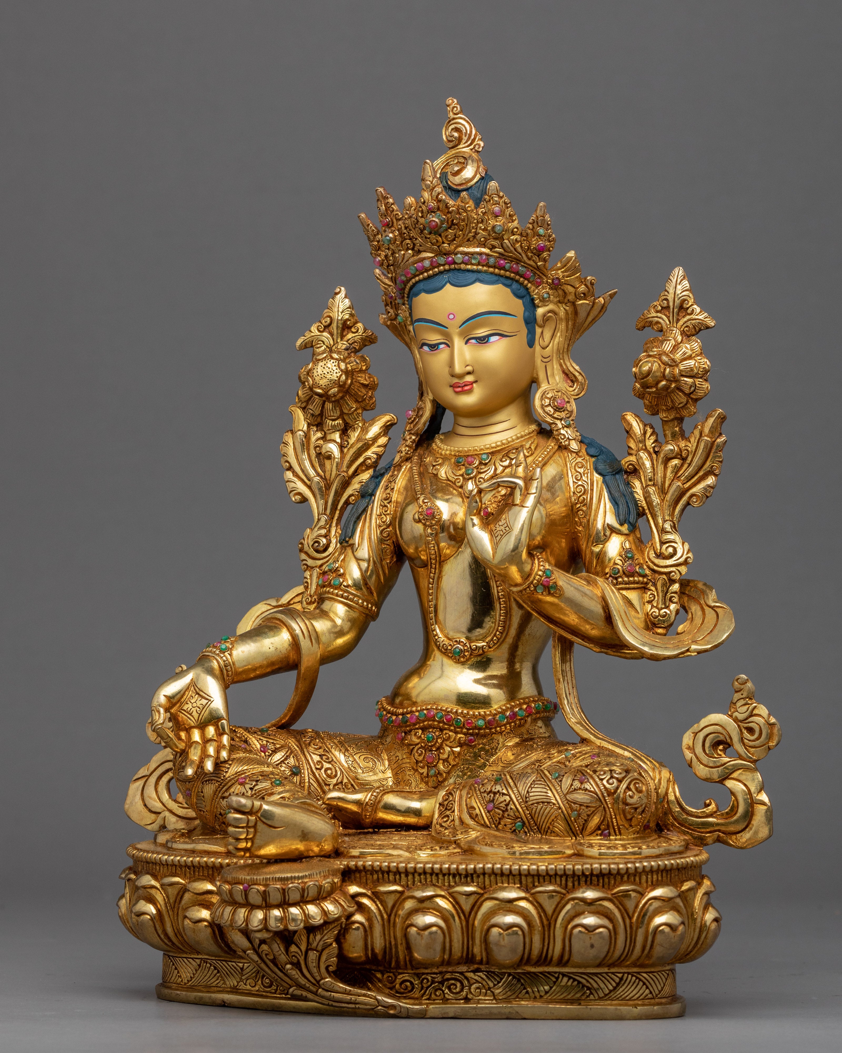 Female Buddha Sculpture | Himalayan Buddhist Artwork