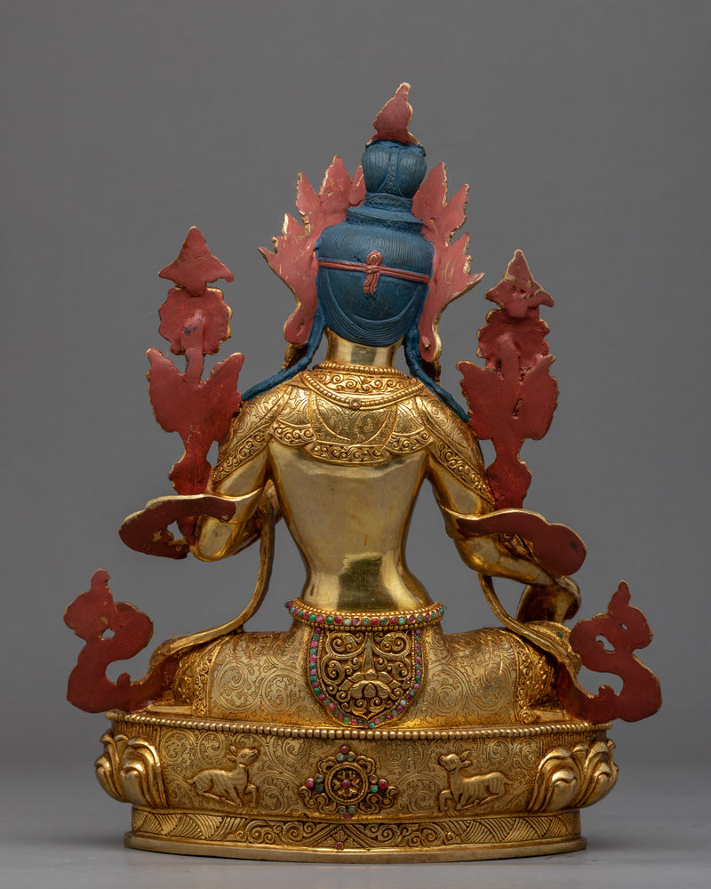 Female Buddha Sculpture | Himalayan Buddhist Artwork