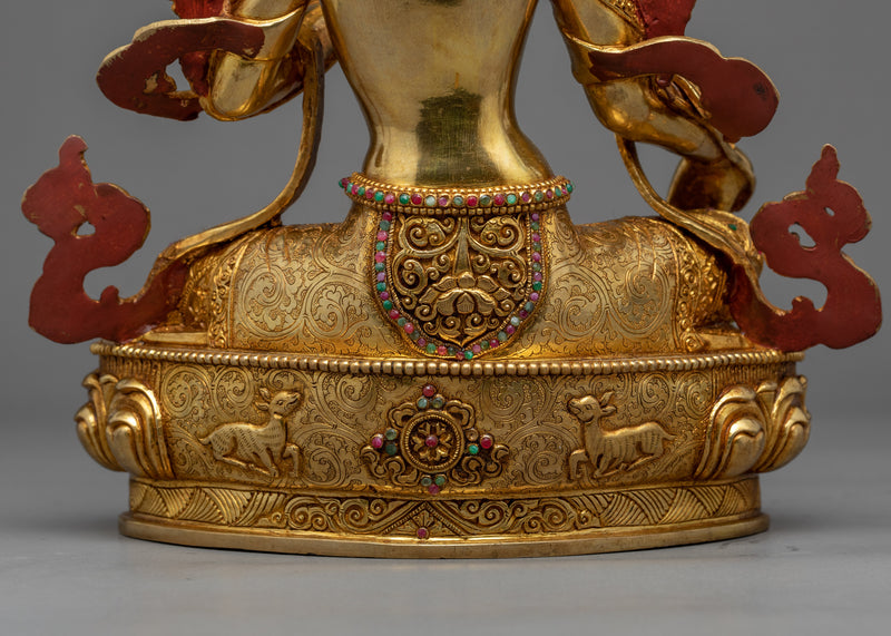 Female Buddha Sculpture | Himalayan Buddhist Artwork